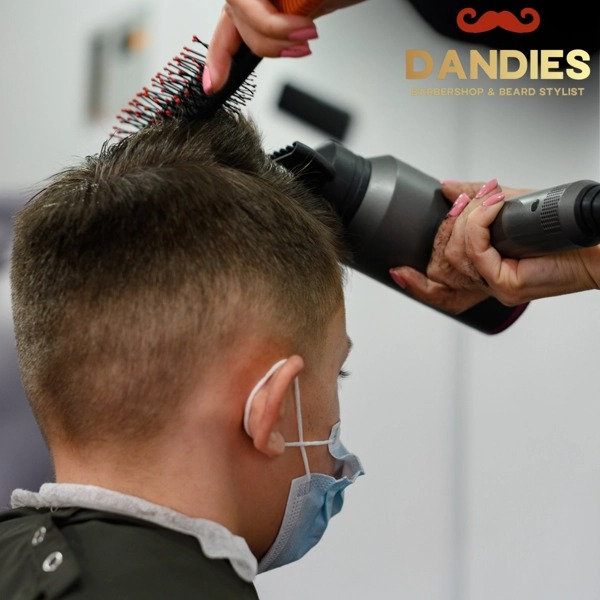Best toddler haircuts in Campbell at Dandies Barber