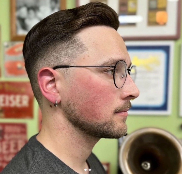 Teens haircut at Dandies Barber in Campbell