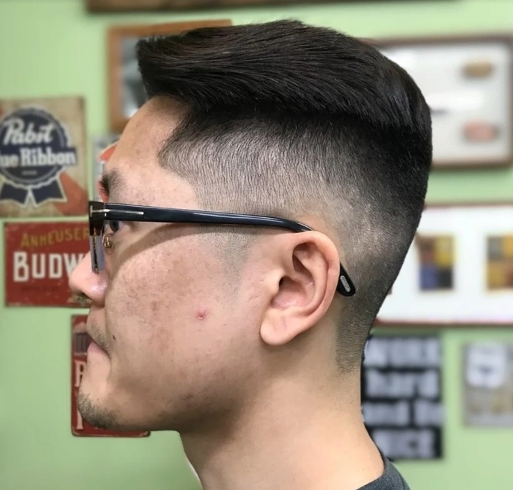 modern fade haircut Campbell